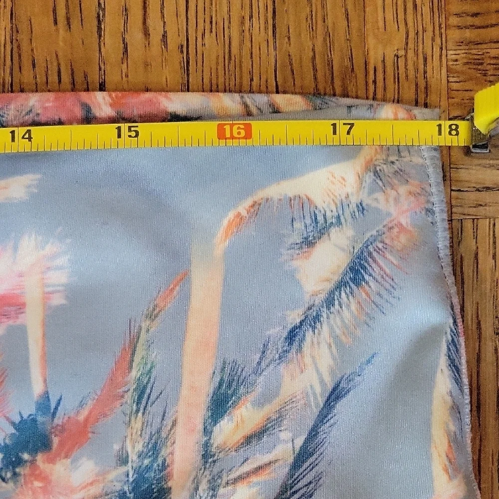 Brisas Tropical Palm Trees Leggings SIZE XL